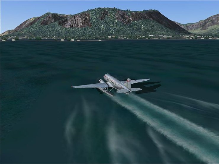 XC-47 in DC-3 Airways colours