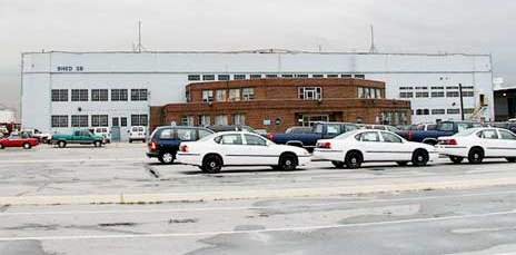 The former seaplane terminal at Harbor Field