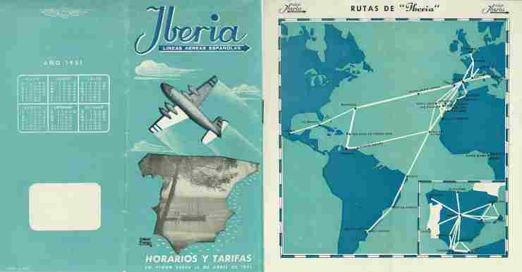 Iberia timetable