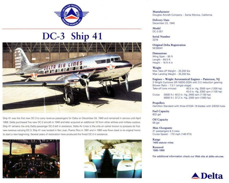 Ship 41 Data