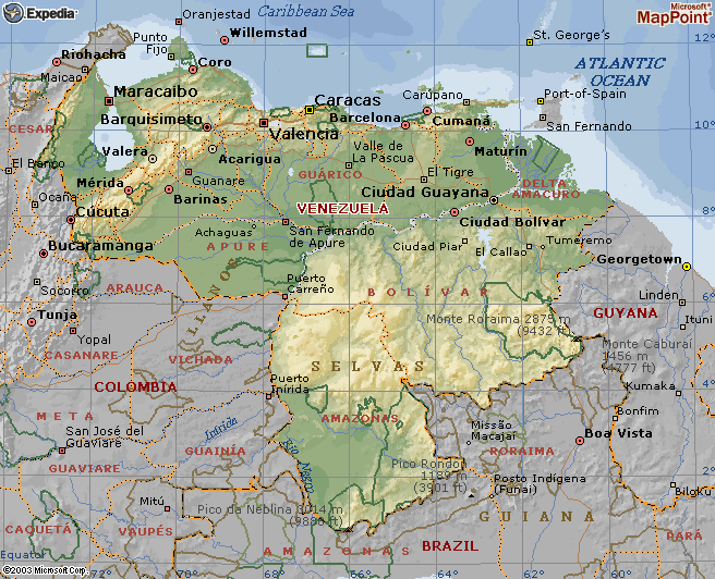 Venezuela Map