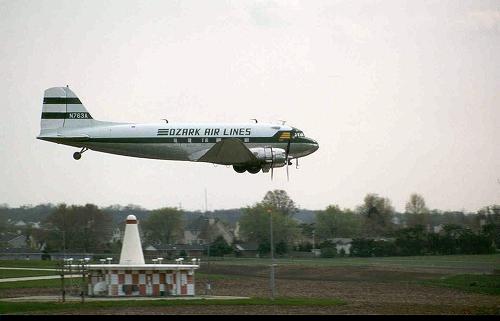A low fly-by over the VOR at Bloomington, and I was on board at the time.