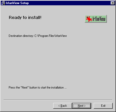 Ifranview install panel #5